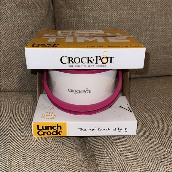 CrockPot Other - NIB Crockpot Lunch Personal Size Crock Pot Pink Color *NEW* Lunch Crock